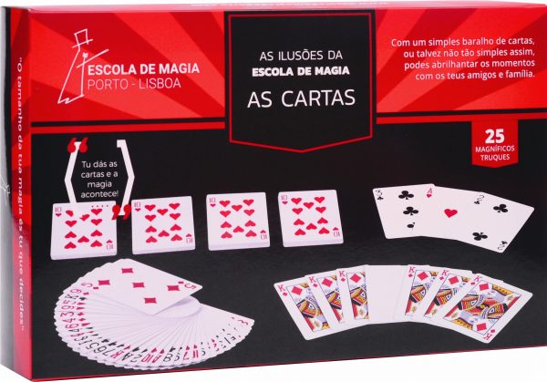 Kit de Magia – Cartas – 25 Truques