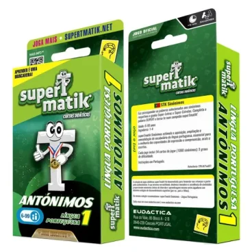Antónimos - Língua Portuguesa - 54 Cartas