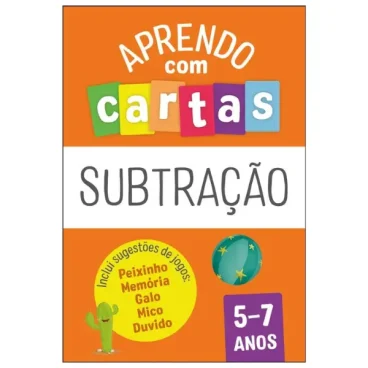Aprendo com Cartas: Subtração
