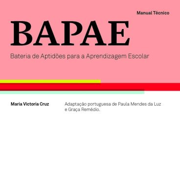 BAPAE – Bateria de Aptidões para a Aprendizagem Escolar