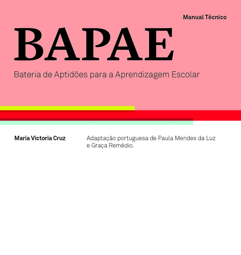 BAPAE – Bateria de Aptidões para a Aprendizagem Escolar