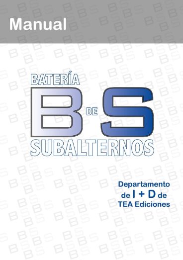 BS – Bateria de Subalternos