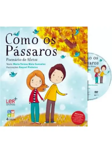 COMO OS PÁSSAROS - Poemário de Afetos (inclui DVD)