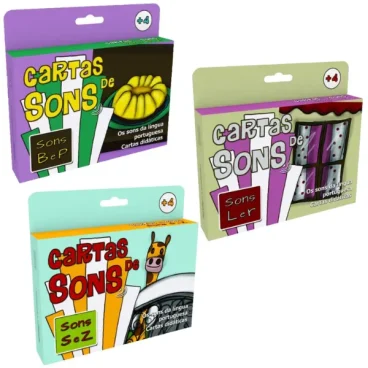 Cartas de Sons: B e P | L e r | S e Z