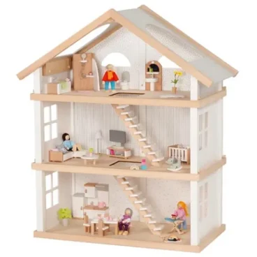 Casa de Bonecas com 3 Pisos
