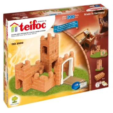 Castelo - Kit de construção com tijolos