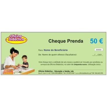 Cheque Prenda - 50
