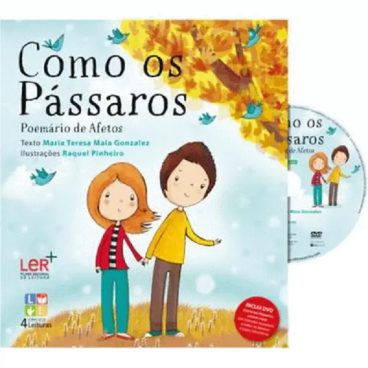 COMO OS PÁSSAROS - Poemário de Afetos (inclui DVD)