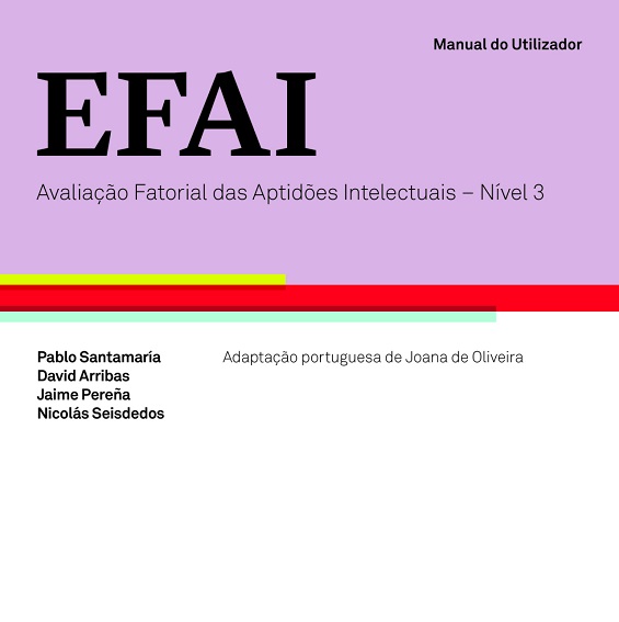 EFAI 3 - Avaliação Fatorial das Aptidões Intelectuais - Nível 3