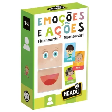 Flashcards Ações e Emoções - Montessori