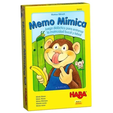 MEMO MÍMICA - Jogo educativo para estimular a motricidade da boca e dos lábios