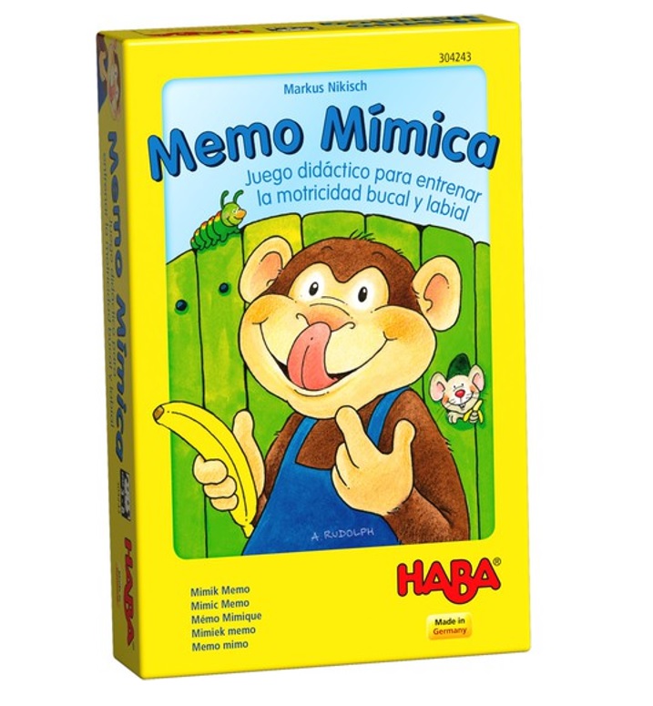 MEMO MÍMICA - Jogo educativo para estimular a motricidade da boca e dos lábios