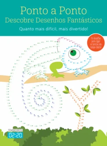 Ponto a Ponto Descobre Desenhos Fantásticos
