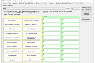 RUMOS - Inventário de Preferências Vocacionais