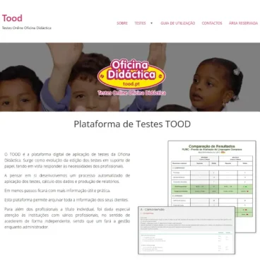 TOOD - Testes Online Oficina Didáctica