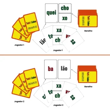 Tutti-Sílabas - 154 cartas