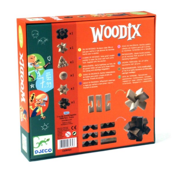 Woodix - 6 Puzzles 3D