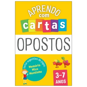 Aprendo com Cartas: Opostos