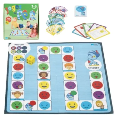 Jogos do Pê "Caça Emoções" e "Histórias com Imaginação"