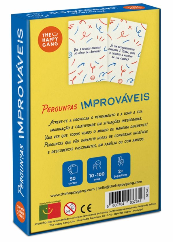 Desbloqueador de Conversas - Perguntas Improváveis