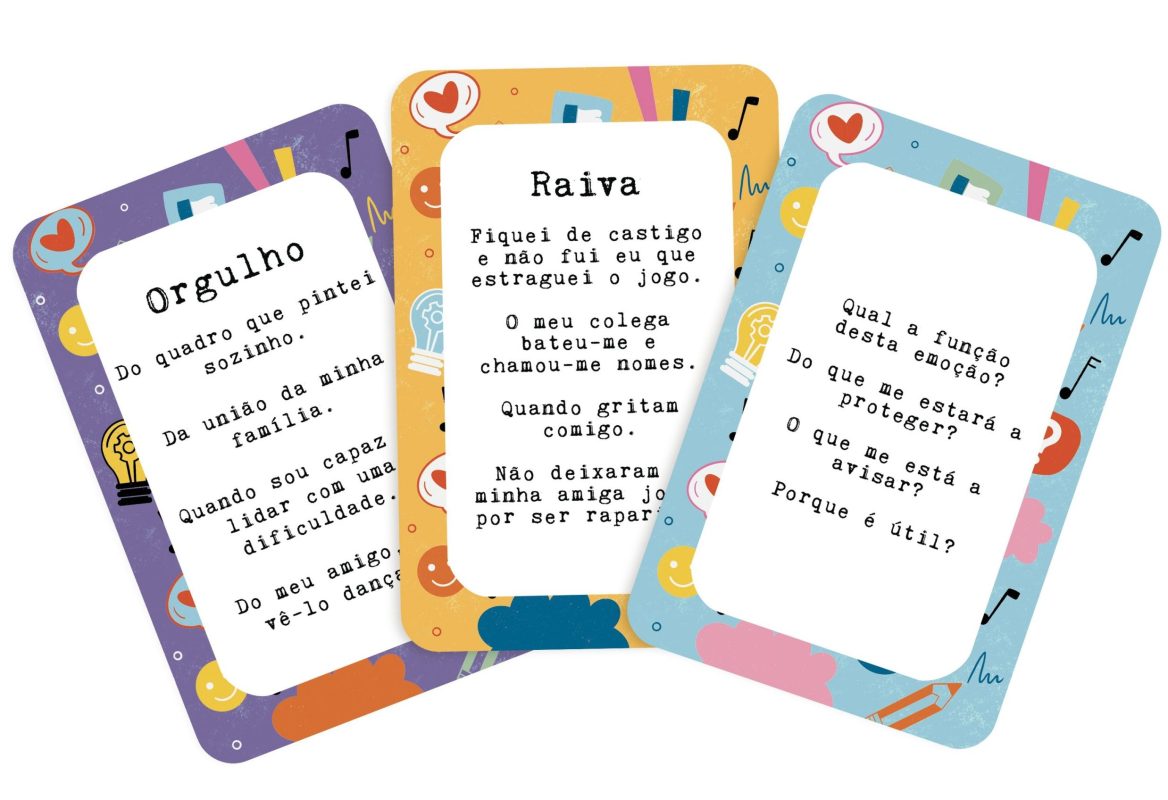 Turma Cidade das Emoções · Jogo de cartas