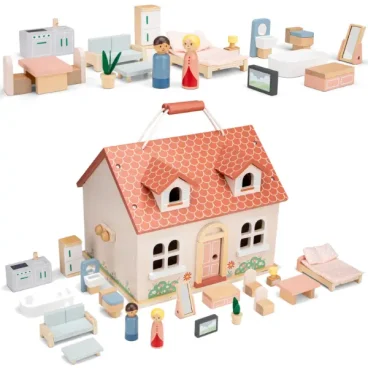 Casa de Bonecas com Mobília