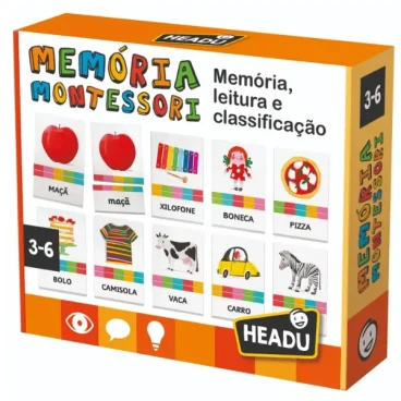 MEMÓRIA MONTESSORI - Memória, Leitura e Classificação