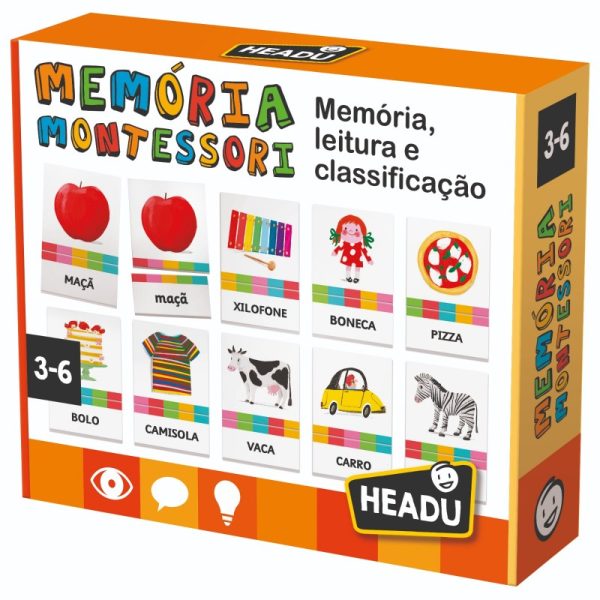 MEMÓRIA MONTESSORI - Memória, Leitura e Classificação