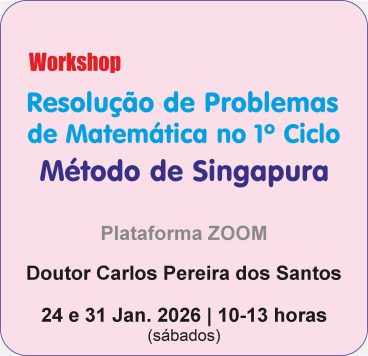Workshop: Resolução de Problemas no 1º Ciclo - MÉTODO DE SINGAPURA