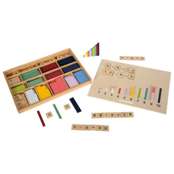 Kit de Barras de Cuisenaire com Números - Image 2