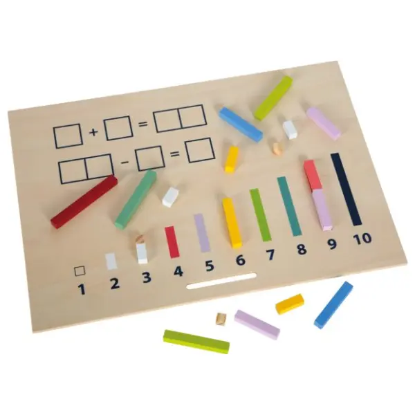 Kit de Barras de Cuisenaire com Números - Image 3