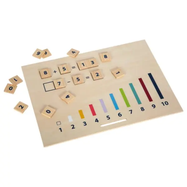 Kit de Barras de Cuisenaire com Números - Image 4