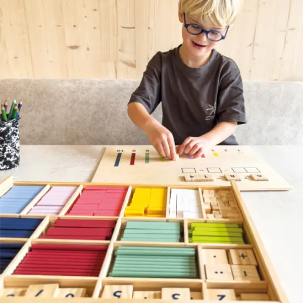 Kit de Barras de Cuisenaire com Números - Image 6
