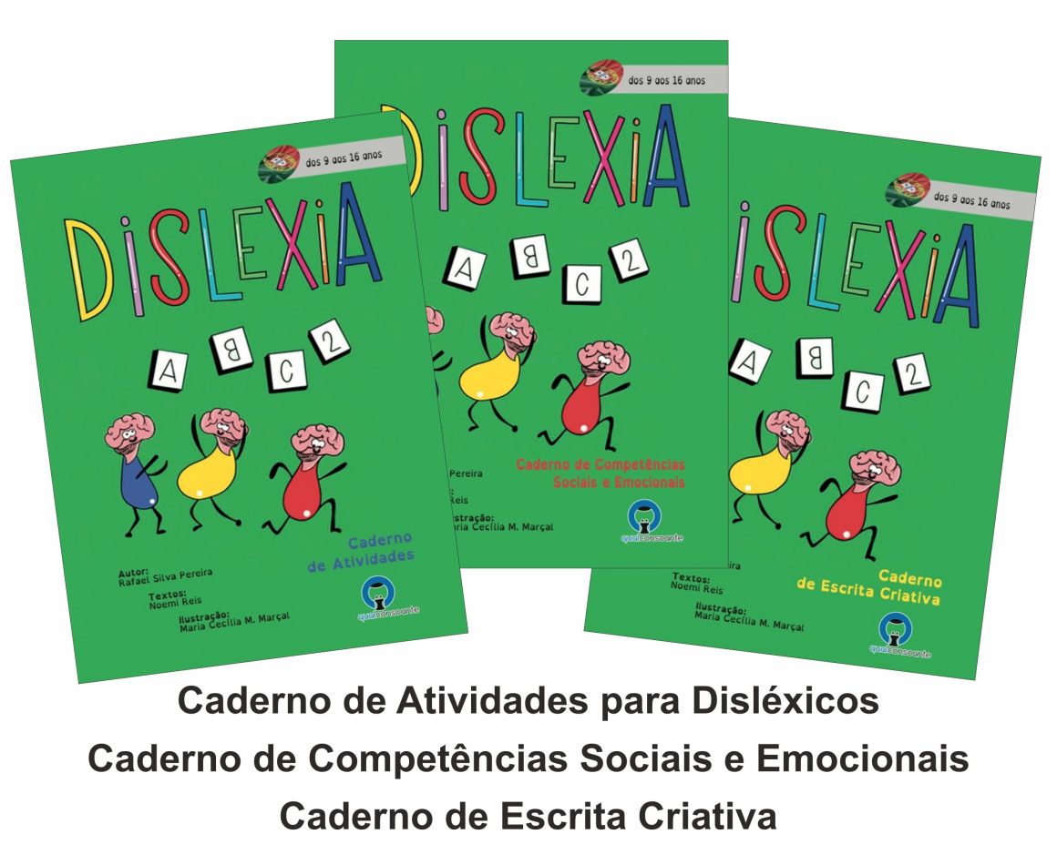 Dislexia ABC 2 - Kit com 3 Cadernos