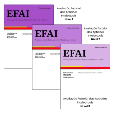 EFAI - Avaliação Fatorial das Aptidões Intelectuais - Nível 1, 2 e 3