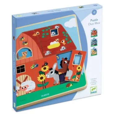 Chez Moo - Puzzle 3 Camadas Quinta