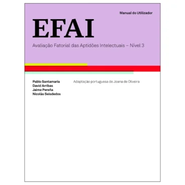 EFAI 3 - Avaliação Fatorial das Aptidões Intelectuais - Nível 3