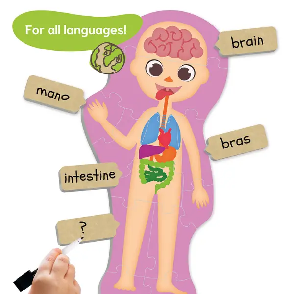 MAXI-PUZZLE Descobre e Identifica o Corpo Humano
