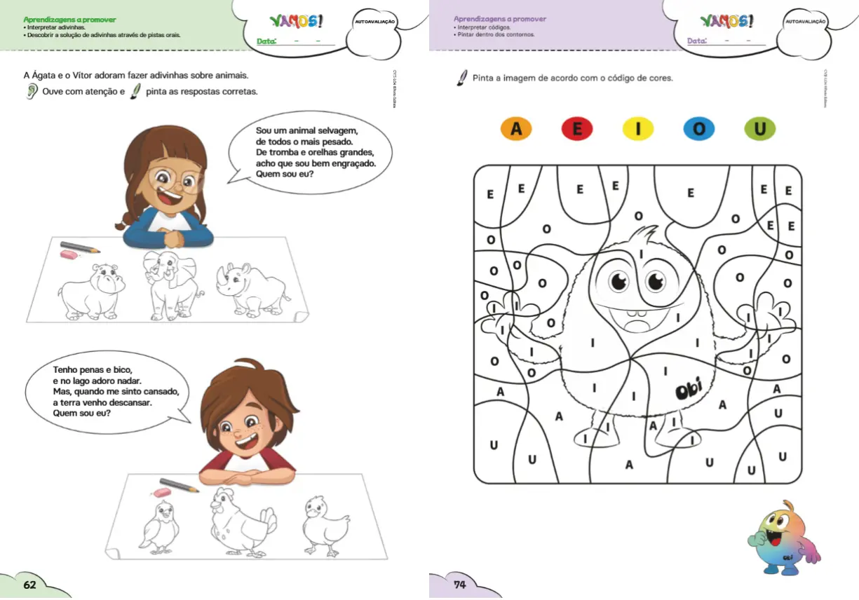 Linguagem Oral e Abordagem à Escrita 4-5 anos - Image 7