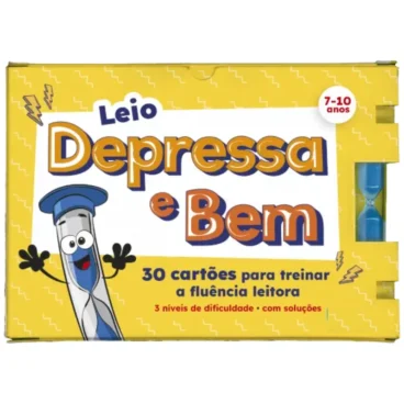 Leio Depressa e Bem - 30 Cartões para Treinar a Fluência Leitora