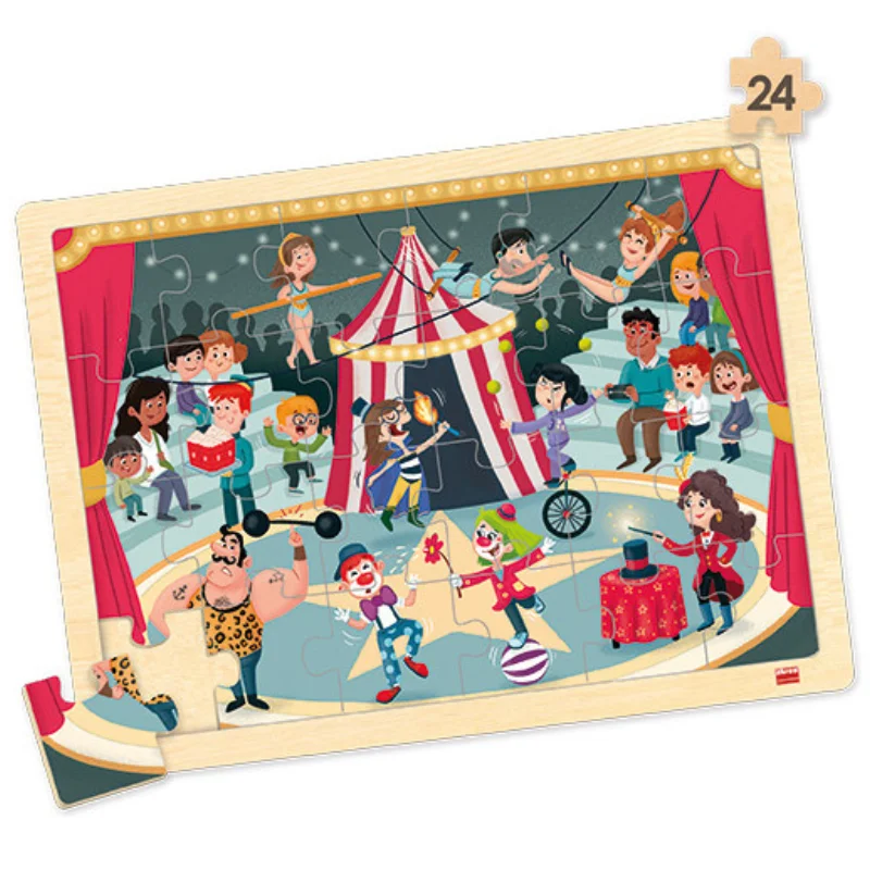 Conjunto de 4 Puzzles – Tempo Livre e Vida Social - Image 3